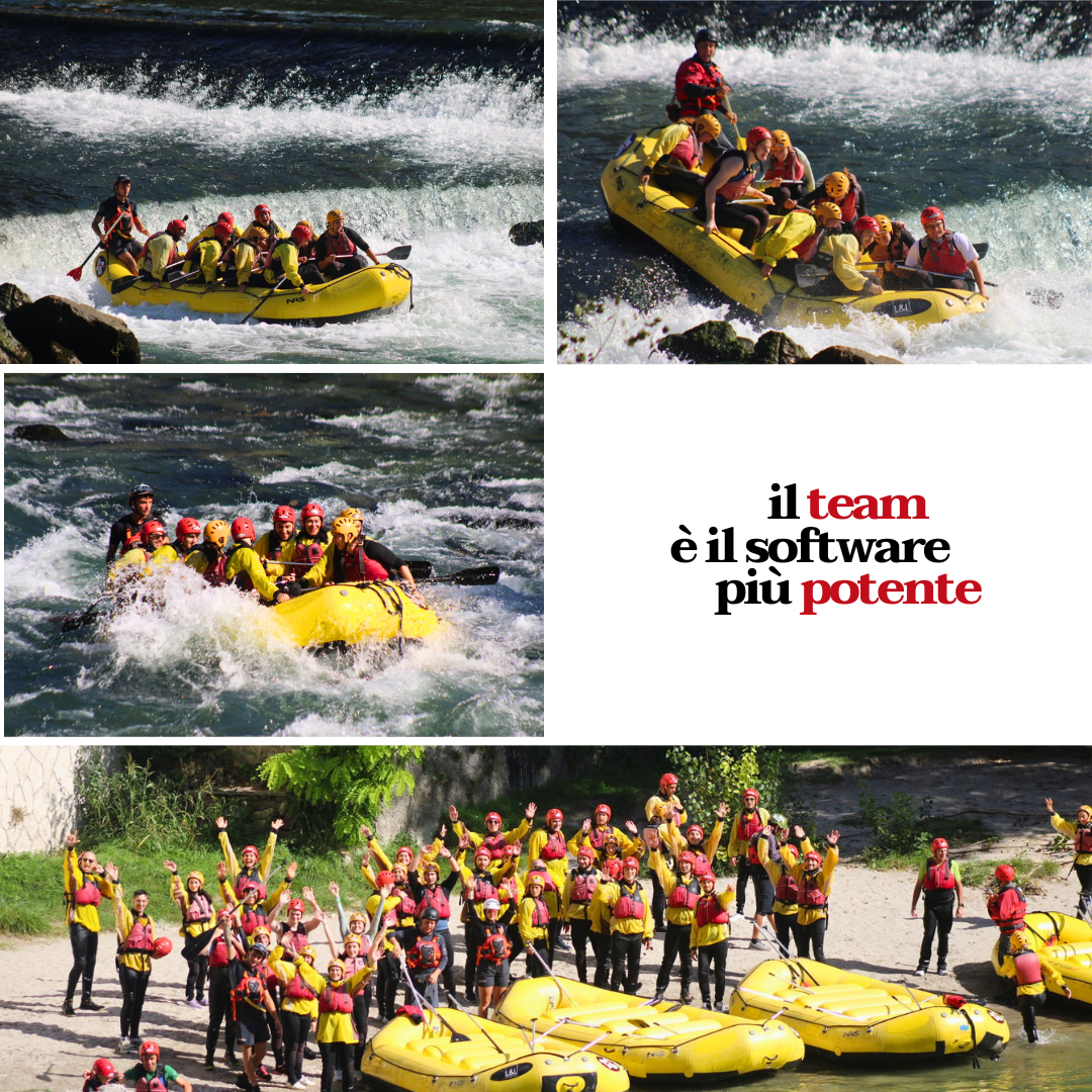 Un tuffo nell’energia del team